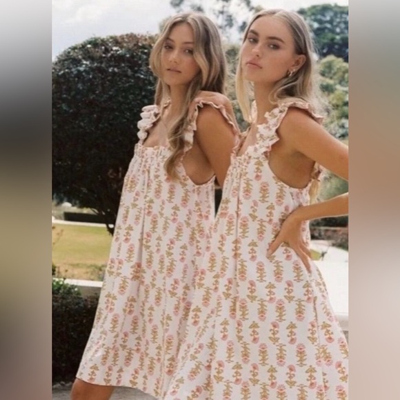 NWT Piyama Nicolette Lotus Nightgown - Picture 2 of 6